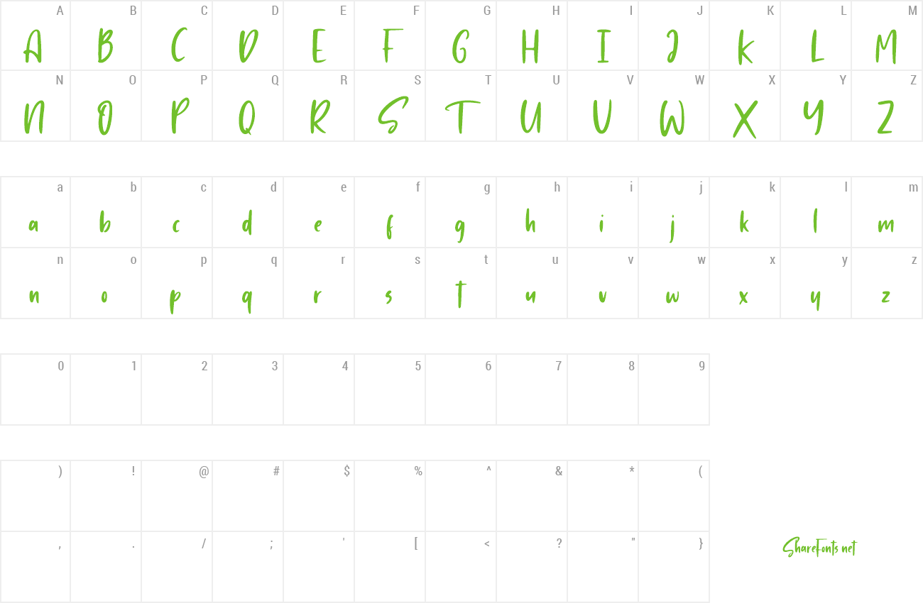 Font Sunday Vibes preview